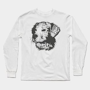 sketch dog Long Sleeve T-Shirt